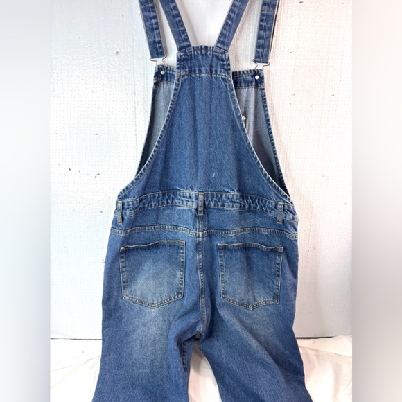 NovaMen Fashion Nova Men 36x31 Denim Overalls Blue Jeans - Picture 5 of 10